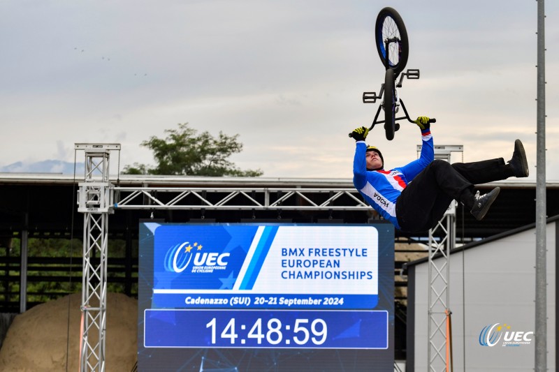 Campionati Europei UEC BMX Freestyle Park 2024 - Cadenazzo - Svizzera 20/09/2024 -  - photo Tommaso Pelagalli/SprintCyclingAgency?2024